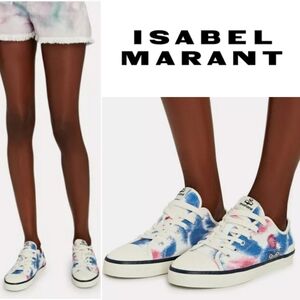 Isabel Marant Binkoo Ikat Canvas Sneakers